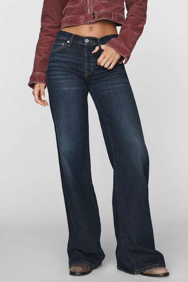 RE/DONE Laurel Mid-Rise Wide-Leg Jeans #3