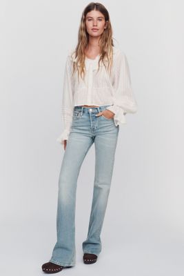 RE/DONE 70s High-Rise Bootcut Jeans 