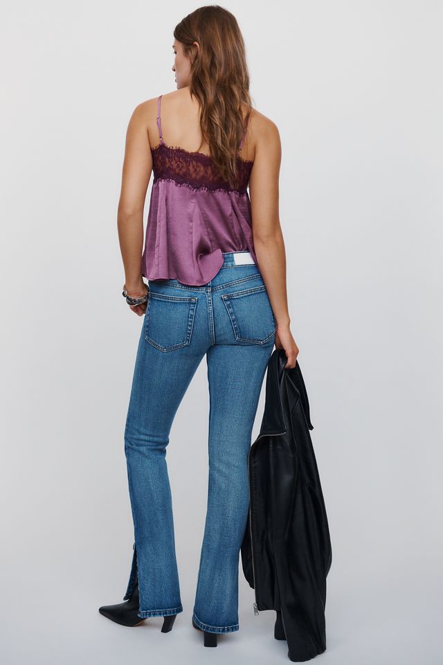 RE/DONE Britt Mid Rise Slim Straight Jeans #4