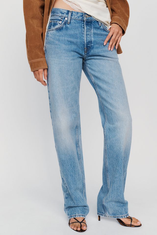 RE/DONE 1990s Mid Rise Relaxed Straight Leg Jeans #2