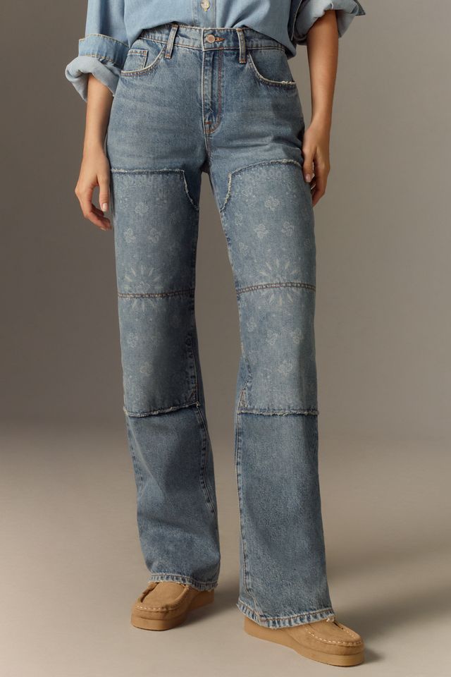 Triarchy Embellished Birkin High-Rise Straight-Leg Jeans #1