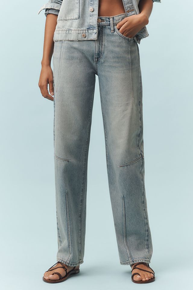 Triarchy Goldie Mid-Rise Straight-Leg Jeans #1