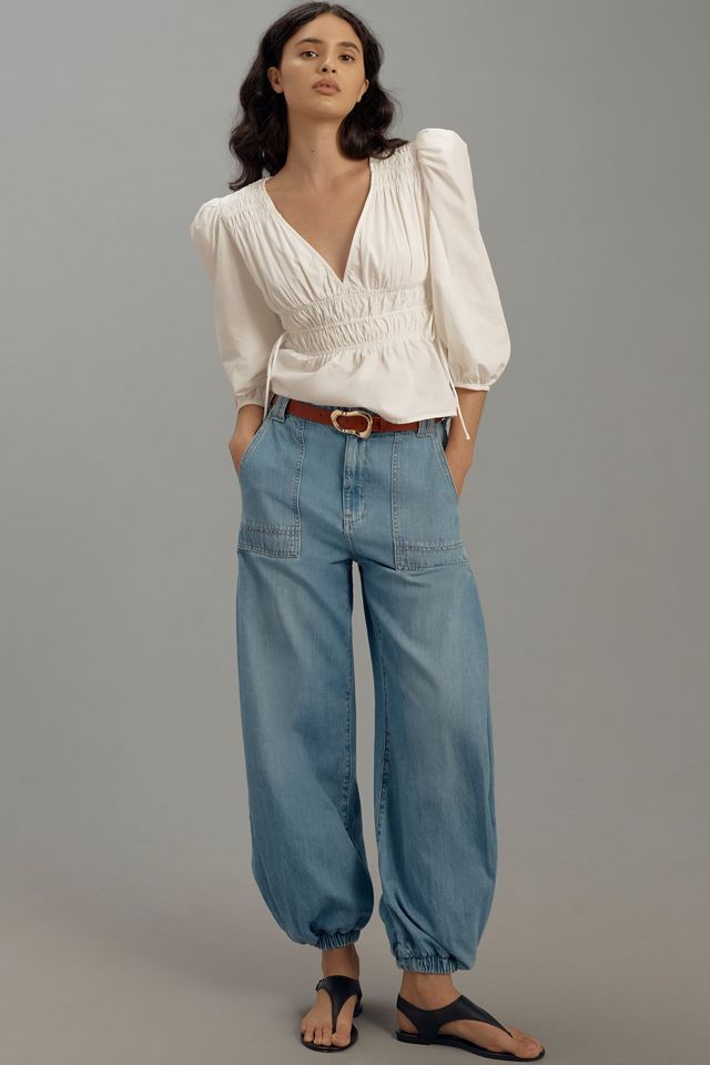 Pilcro Wharfside High-Rise Jogger Jeans #1