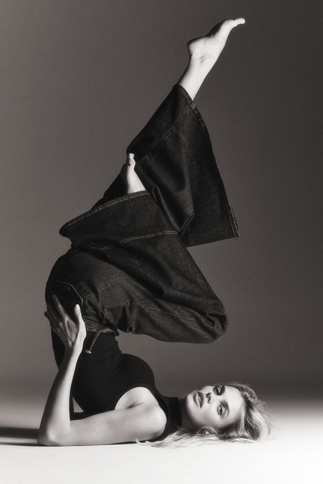 The Tenney Drawstring Wide-Leg Jeans by Pilcro #6