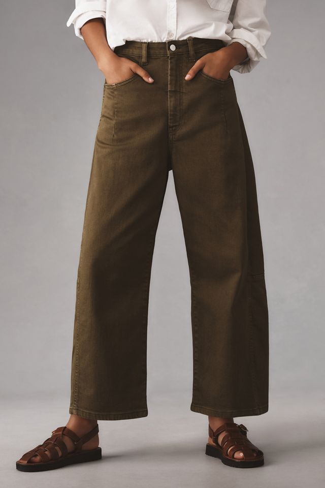 The Kenna Mid-Rise Heritage Barrel Jeans by Pilcro #1