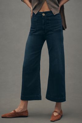 MOTHER The Tomcat Roller High-Rise Wide-Leg Jeans