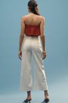 The Colette Crop Wide-Leg Jeans by Maeve