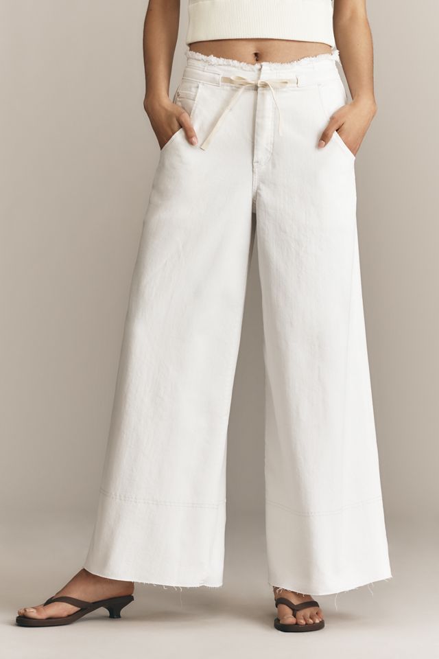 The Full Raver High-Rise Wide Leg Jeans by Pilcro #2