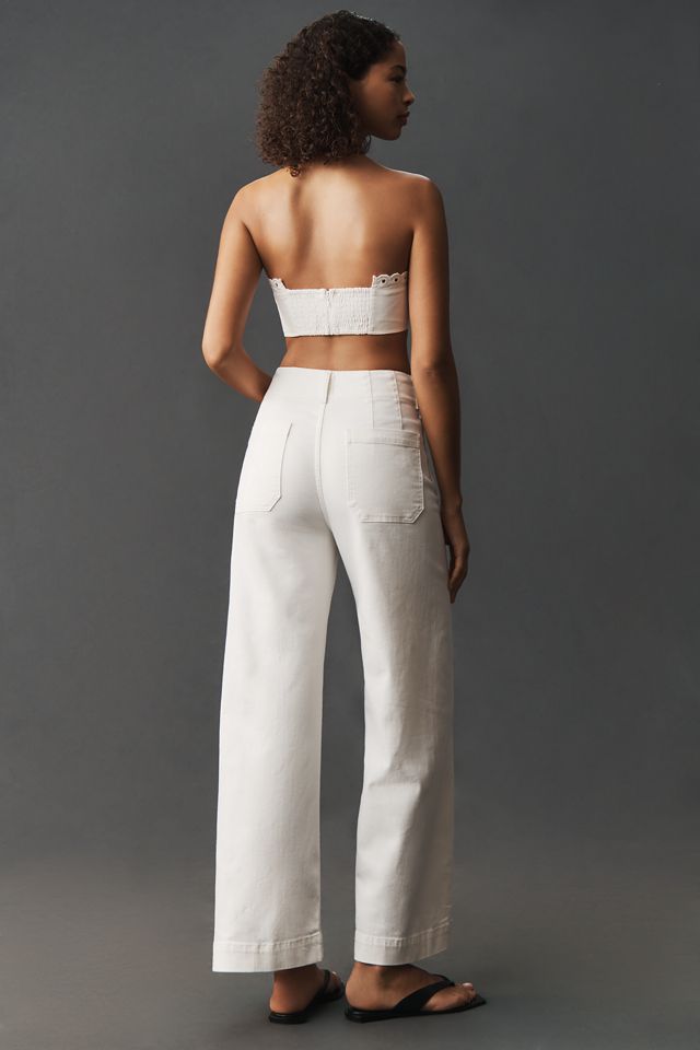 The Colette Full-Length Wide-Leg Jeans by Maeve #2