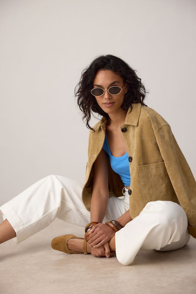 Le jean Colette pleine longueur à jambe large par Maeve #4
