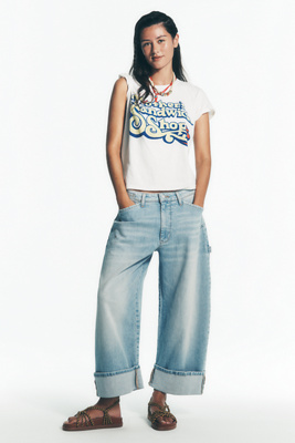 The Kayden Barrel Carpenter Jeans by Pilcro