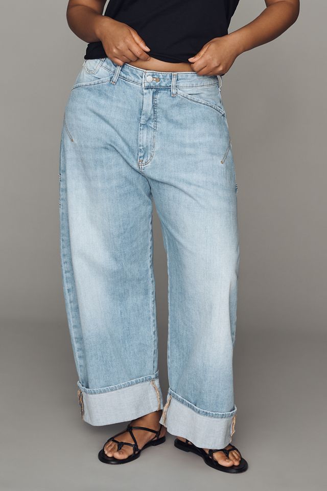 Pilcro Kayden High-Rise Carpenter Barrel  Jeans #7