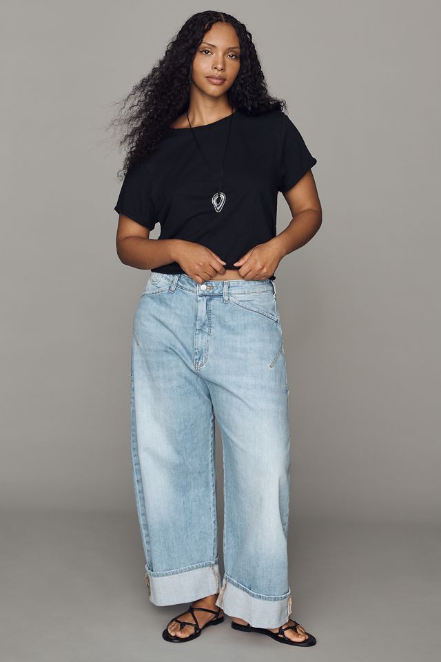 Pilcro Kayden High-Rise Carpenter Barrel  Jeans #6