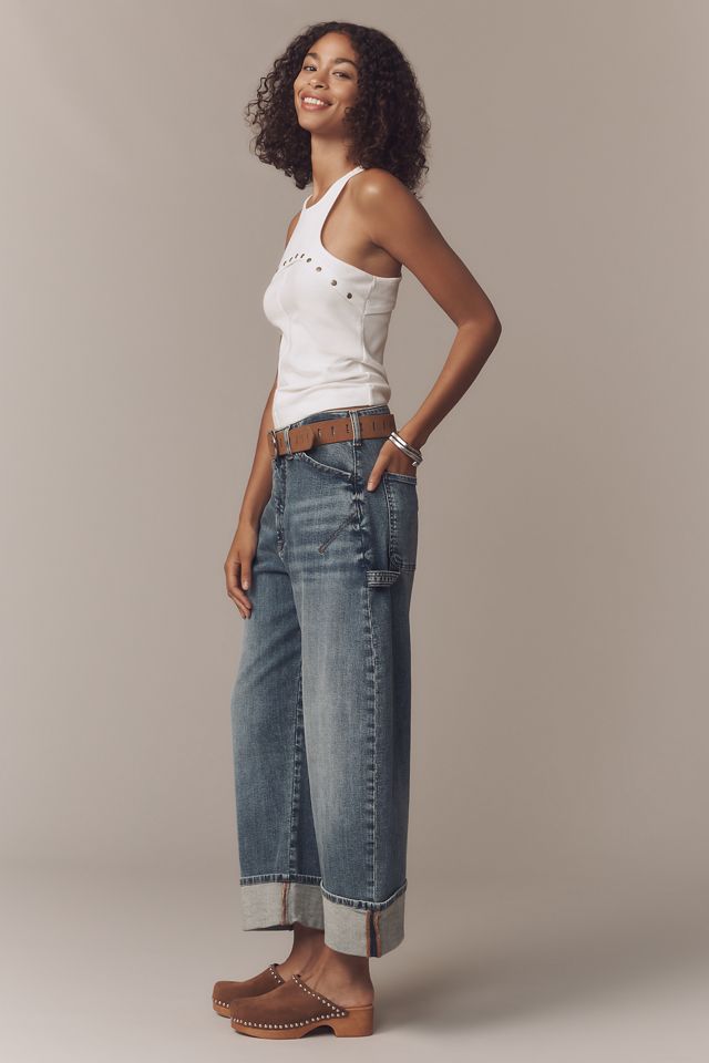 The Kayden Barrel Carpenter Jeans by Pilcro  #2
