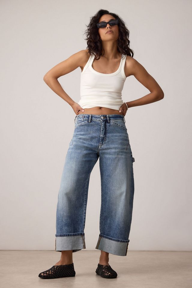 Pilcro Kayden High-Rise Carpenter Barrel  Jeans #8
