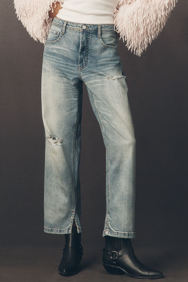Pilcro Jules Mid Rise Relaxed Straight Leg Jeans #3