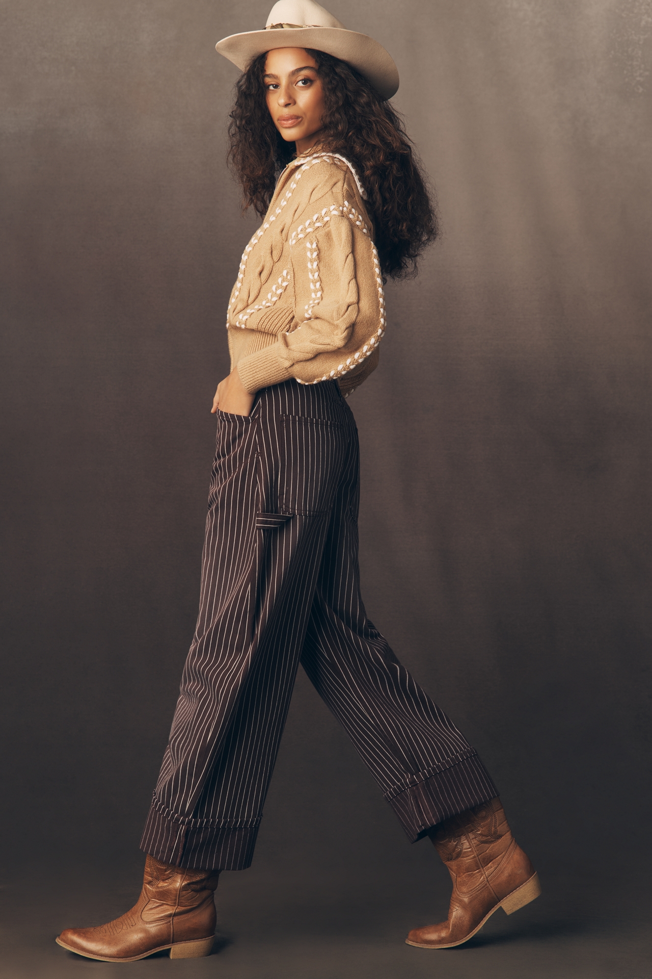 The Kayden Barrel Carpenter Jeans by Pilcro