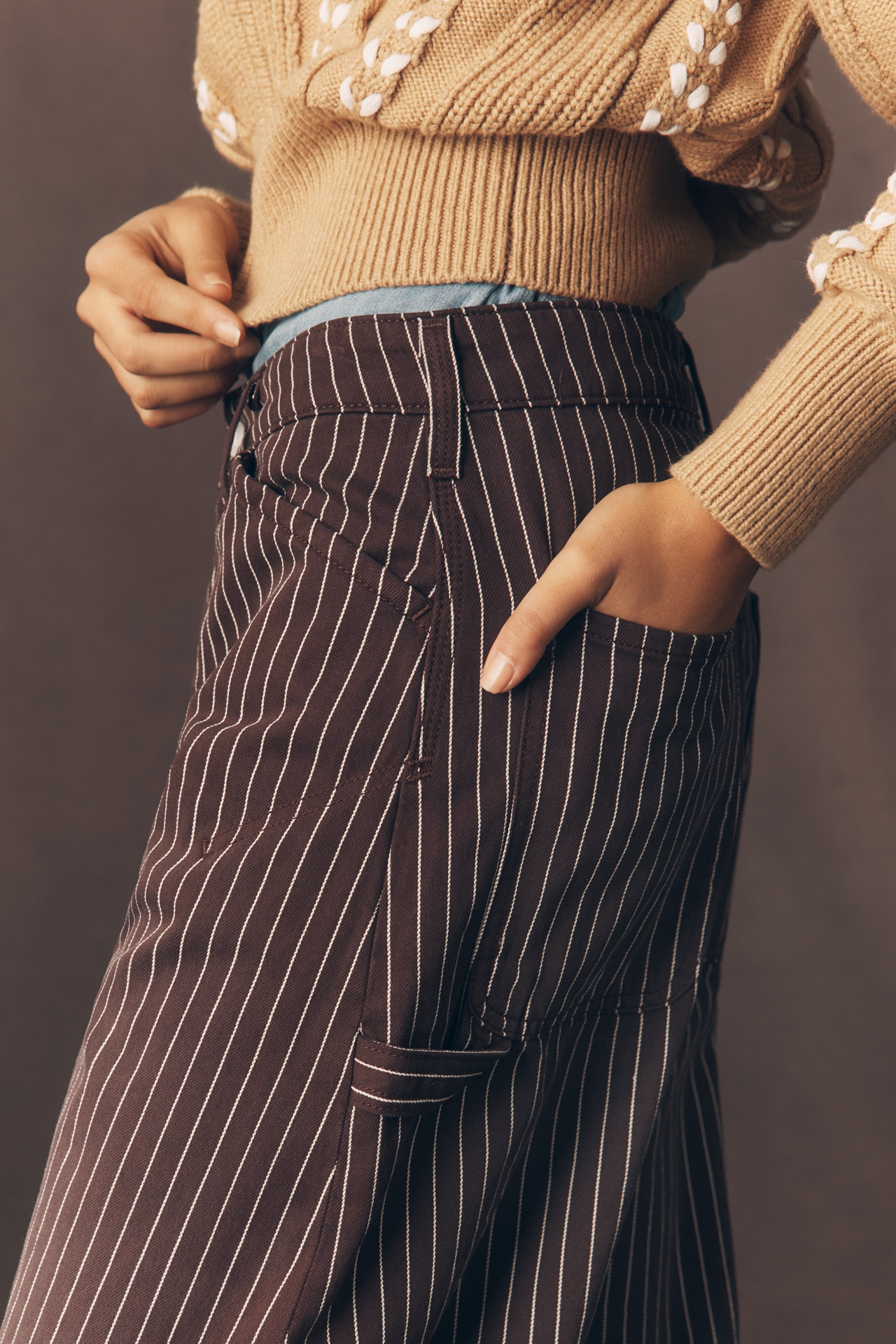 The Kayden Barrel Carpenter Jeans by Pilcro