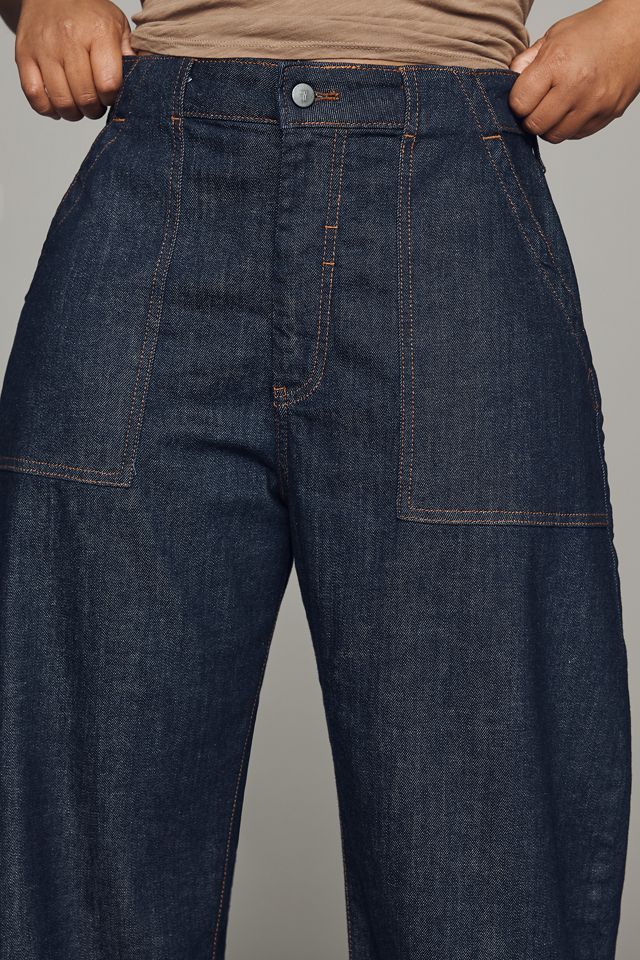 Pilcro Kayden High-Rise Carpenter Barrel Jeans #8