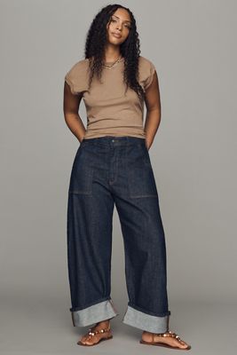 Pilcro Kayden High-Rise Carpenter Barrel Jeans