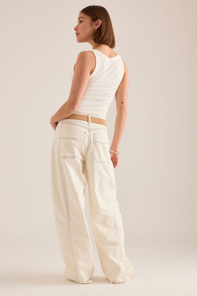 Le Jean Barrel Heritage Taille Mi-Haute Kenna par Pilcro #1