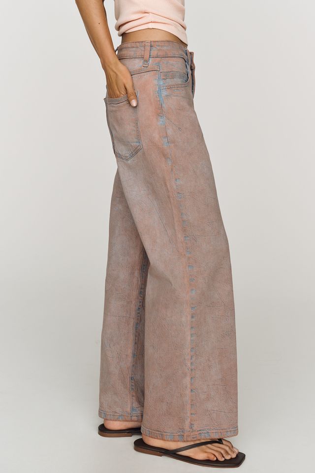 Pilcro Esme Low-Rise Wide-Leg Jeans #1