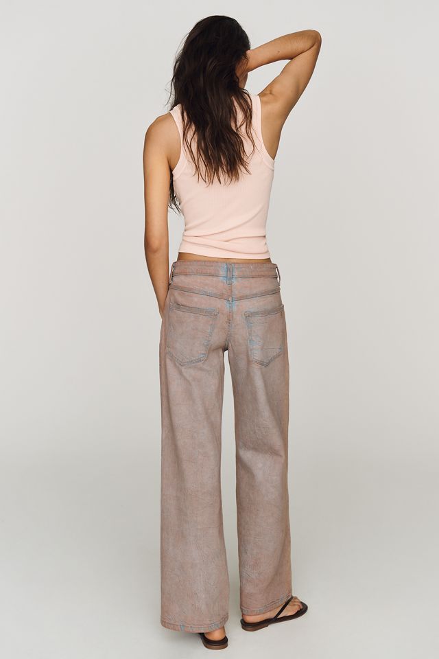 Pilcro Esme Low-Rise Wide-Leg Jeans #2