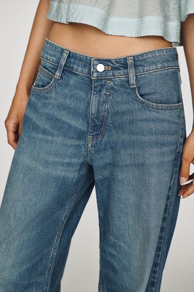Jeans Esme a Vita Bassa e Gamba Larga di Pilcro #2