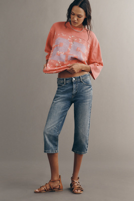 Pilcro Penny Low-Rise Capri Jeans