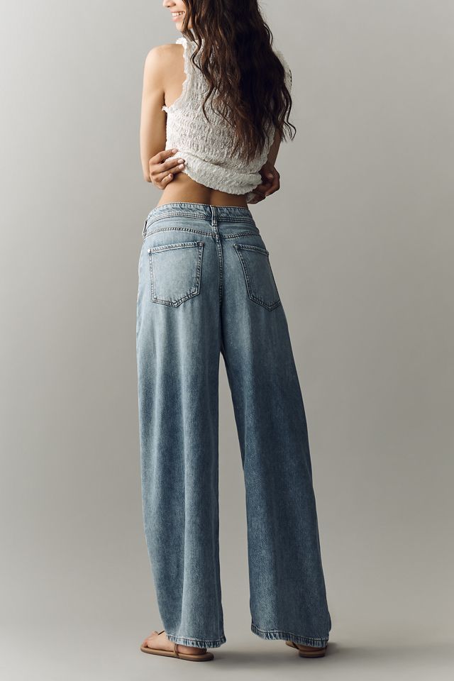 Pilcro Mid-Rise Wide-Leg Jeans #2