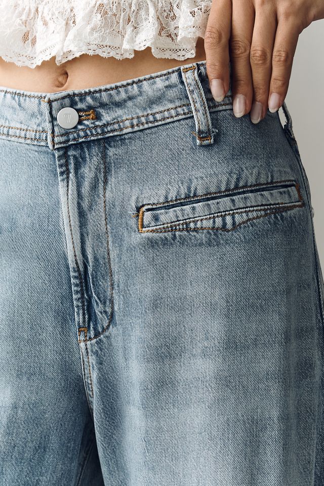 Pilcro Mid-Rise Wide-Leg Jeans #4