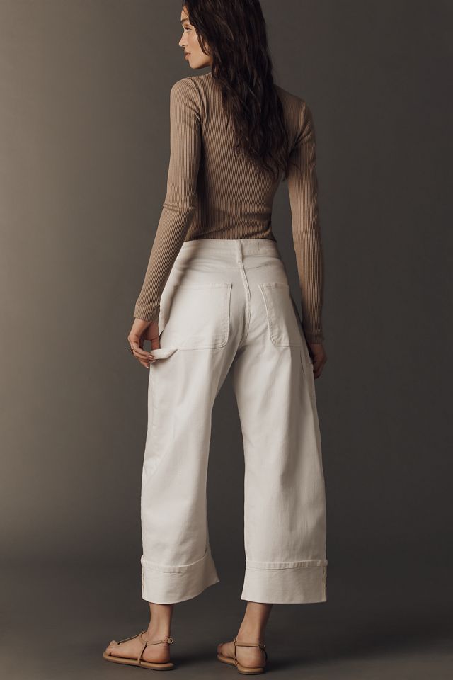 Pilcro Kayden High-Rise Cuffed Carpenter Barrel Jeans #2