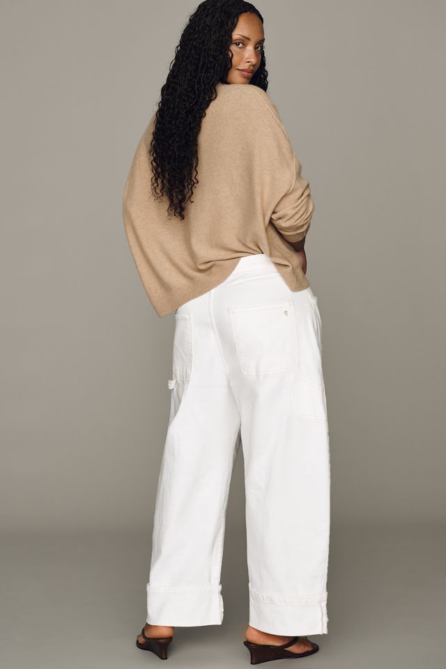 Pilcro Kayden High-Rise Cuffed Carpenter Barrel Jeans #10