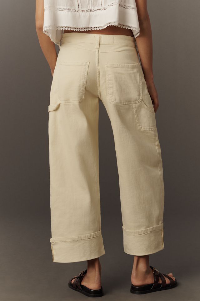 Die Kayden Hochgeschnittene Umgeschlagene Konische Jeans von Pilcro #2