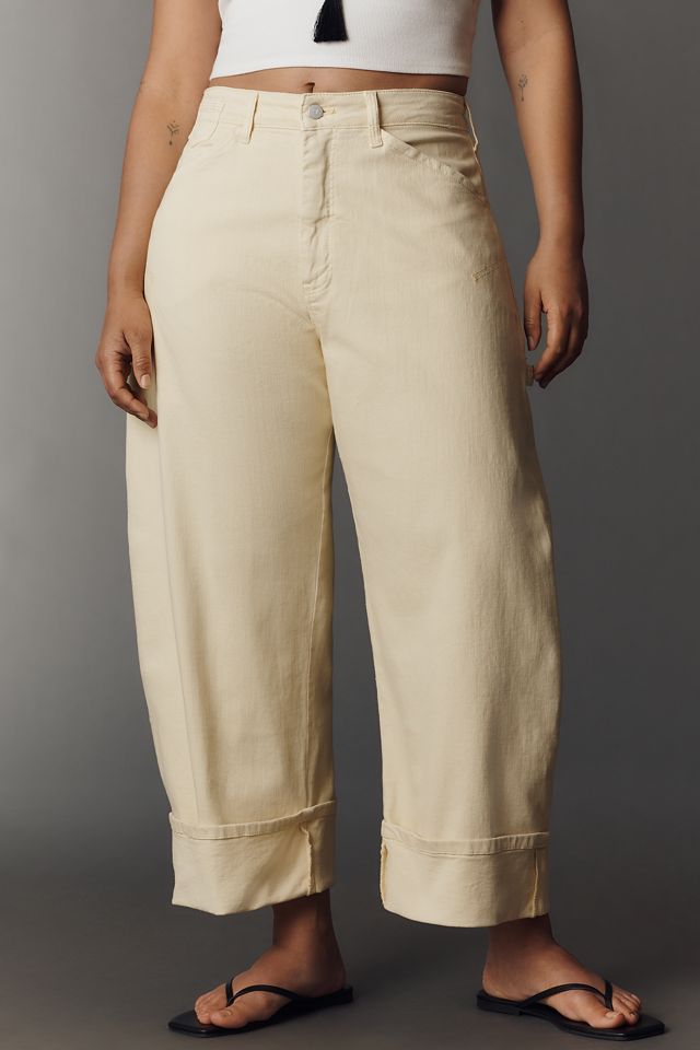 Die Kayden Hochgeschnittene Umgeschlagene Konische Jeans von Pilcro #7