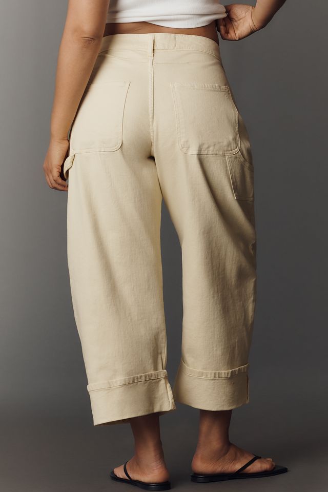Die Kayden Hochgeschnittene Umgeschlagene Konische Jeans von Pilcro #8