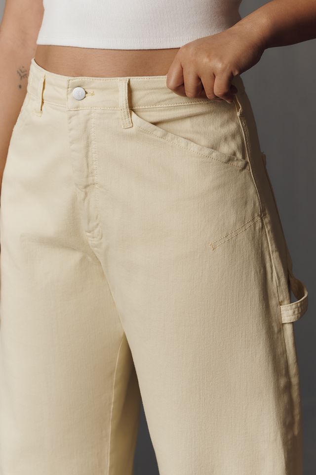 Die Kayden Hochgeschnittene Umgeschlagene Konische Jeans von Pilcro #9