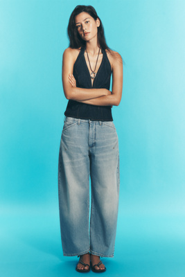 The Kayden Carpenter Barrel Jeans by Pilcro