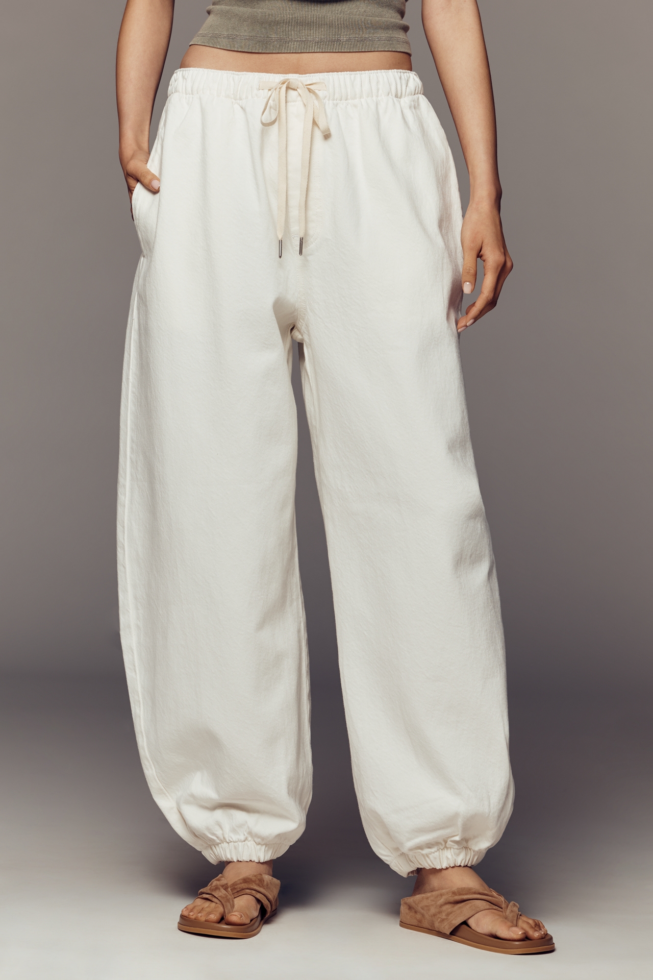 Pilcro Pull-On High-Rise Joggers