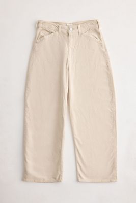Los Pantalones de Pana Kayden de Tiro Medio Estilo Barril de Pilcro