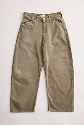 Los Pantalones de Pana Kayden de Tiro Medio Estilo Barril de Pilcro