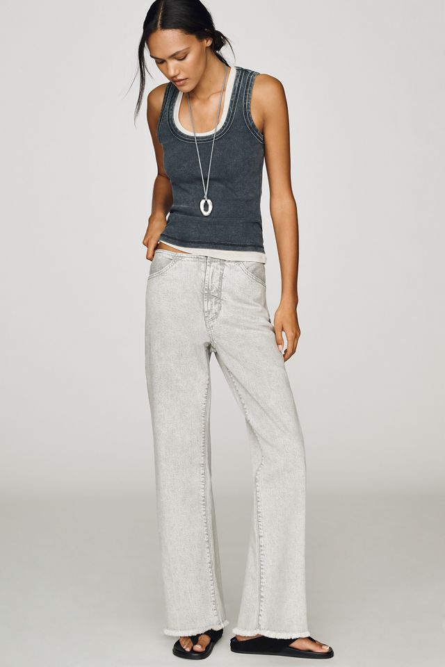 Pilcro Saphhi Low-Rise Straight-Leg Jeans #2