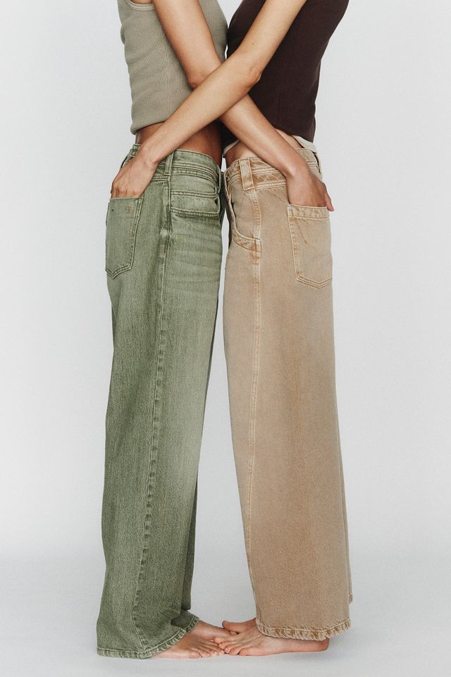 Pilcro Kenny High-Rise Tapered Barrel Jeans #7