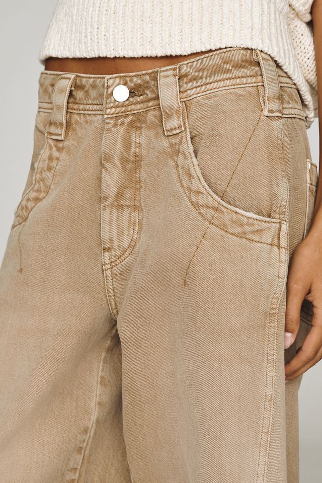 Pilcro Kenny High-Rise Tapered Barrel Jeans #3