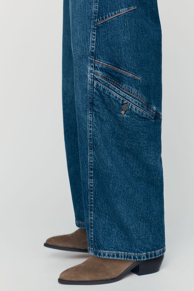 Pilcro Kaye Mid-Rise Tapered-Leg Jeans #2