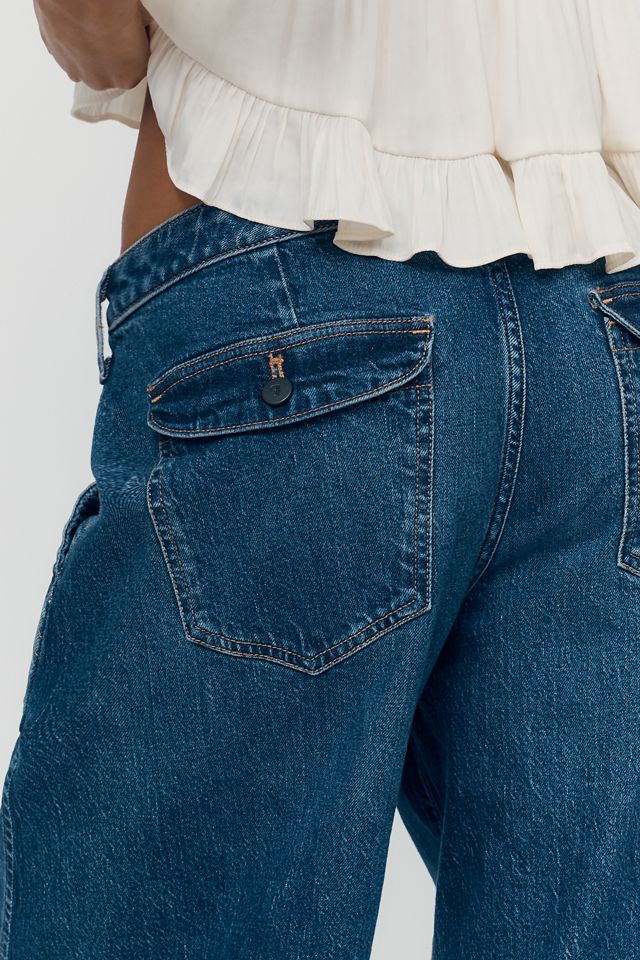 Pilcro Kaye Mid-Rise Tapered-Leg Jeans #6