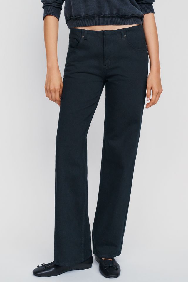 Pilcro Isla Clean-Waist Mid-Rise Stovepipe Jeans #1