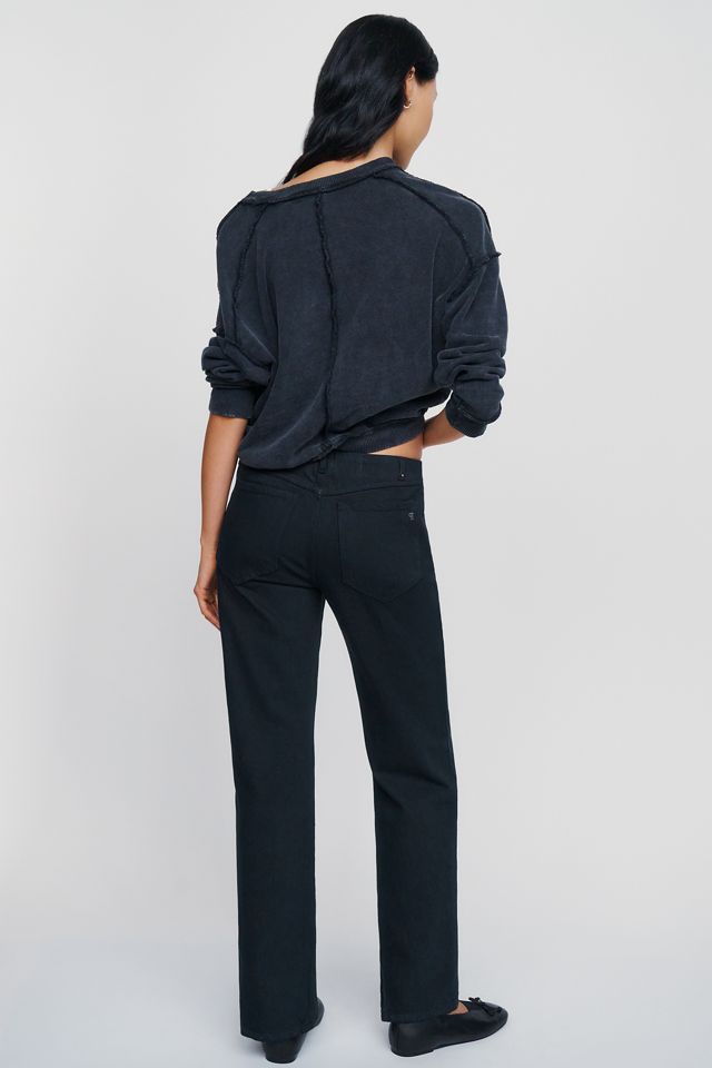 Pilcro Isla Clean-Waist Mid-Rise Stovepipe Jeans #3