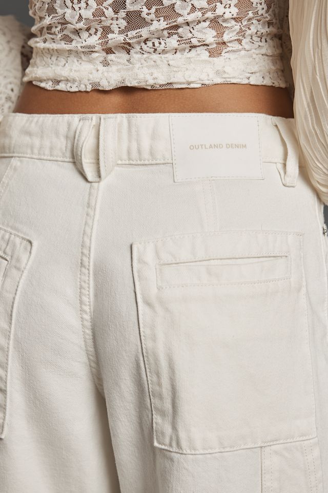 Outland Denim Bianca Mid-Rise Wide-Leg Jeans #3