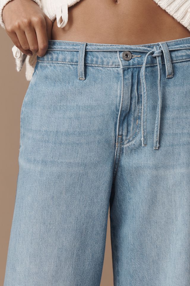 Outland Denim Lotus Mid-Rise Wide-Leg Jeans #2